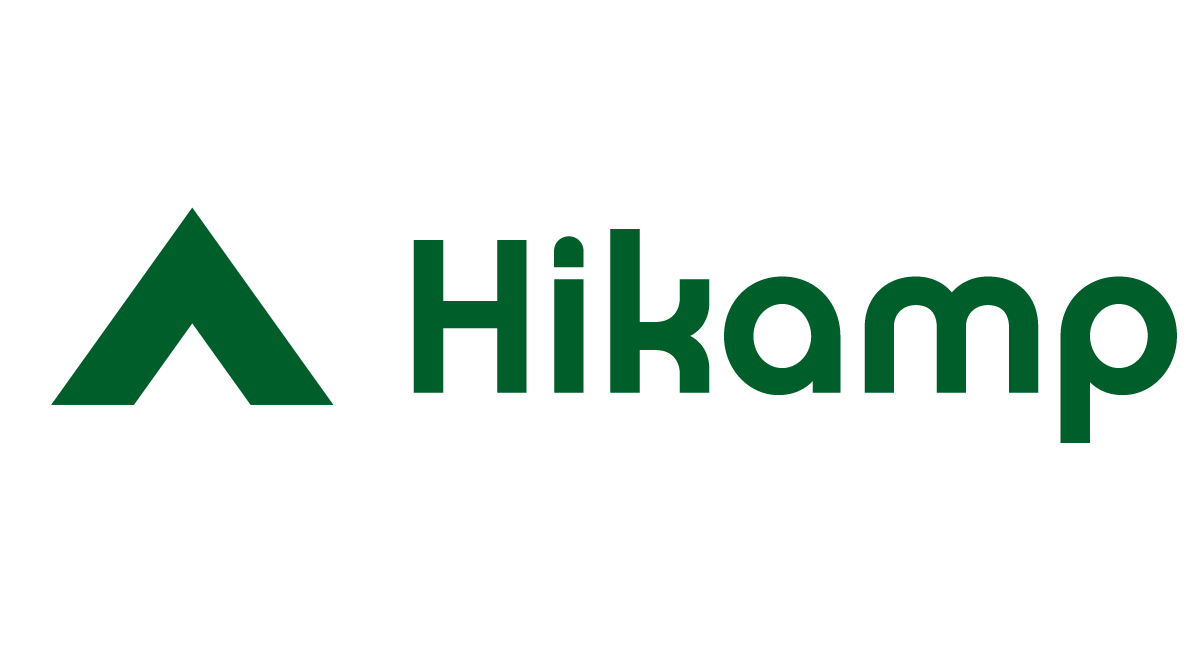 Logo Hikamp, idées pour vos itinérances à pied / vélo (Monde)